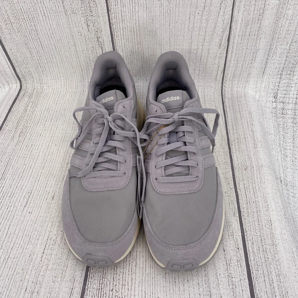 Adidas Run 70s Sneakers Mens 11.5 Grey Halo Retro Athletic Shoes Casual Comfort